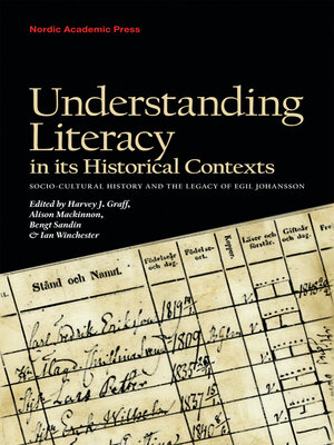 cover image of Understanding Literacy in Its Historical Contexts
